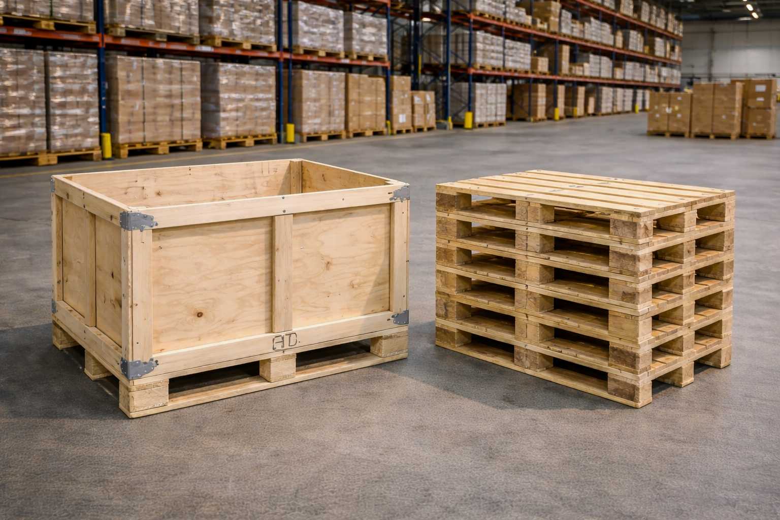 Wood Crate Wood Pallet